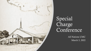 Special Charge Conference