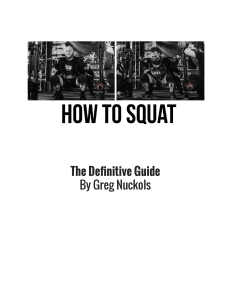 How to Squat - The Definitive Guide-