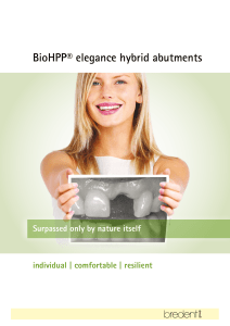 000534GB BioHPP elegance Hybridabutments medical