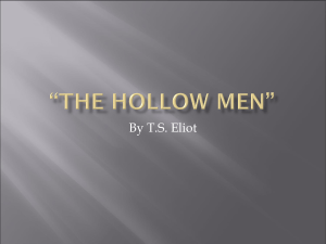 vdocument.in the-hollow-men-by-ts-eliot-analysis-powerpoint
