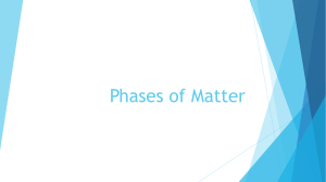 Phases of Matter PPT