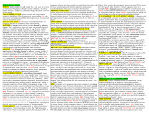 Torts Attack Sheet