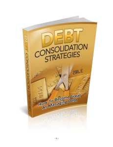 Debt Consolidation Strategies