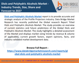 Diols and Polyhydric Alcohols Market Outlook, Strategies, Challenges and Growth, Applications and Forecast 2027