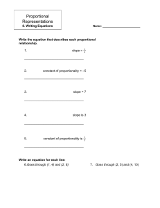 8. PR Practice Writing Equations Worksheet