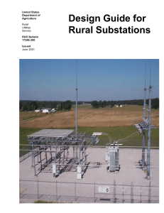 Design Guide for Rural Substations