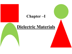 Dielectric Materials (1)