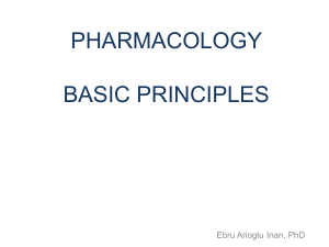 pharmacology-basic principles-1-2020