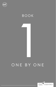 One By One New Handbook 1