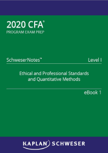 CFA 2020 - Level 1 SchweserNotes Book 1 (z-lib.org)