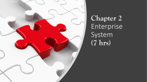 Chapter 2 Enterprise System