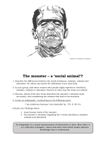 AB 3 - The monster, a social animal (group assignment)