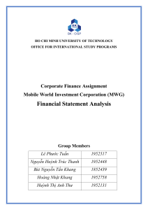 Corporate-Finance-Assignment