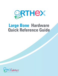 Large Bone - OP Orthex Hardware Quick Reference B - DIGITAL