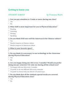 Student Survey (TeachNow)