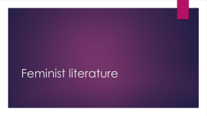 Feminist literature