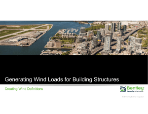 Generating Wind Loads for Bulding Structures PPT