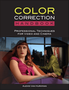 The Color Correction Handbook   - Hurkman, Alexis Van