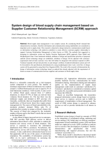 System design of blood supply chain mana-1