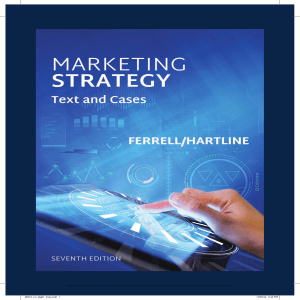 Marketing strategy  text and cases by O. C. Ferrell Michael D. Hartline