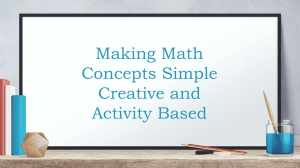 making math concepts simple 2