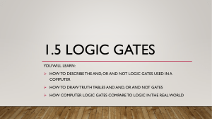 1.5 Logic Gates