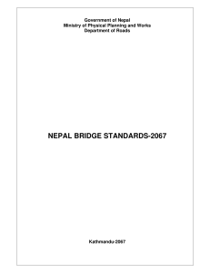 Nepal Bridge Standards 2067