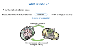QSAR for drug design