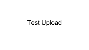 Test Upload