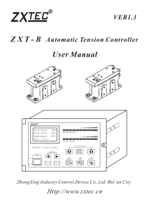 zxtec  Z X T - B Automatic Tension Controller