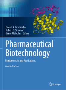 Pharmaceutical Biotechnology  Fundamentals and Applications ( PDFDrive )