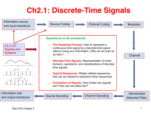 Elec3100 Ch2.1 DT Signals