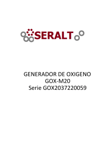 9.5 Manual de Operación GOX2037220059