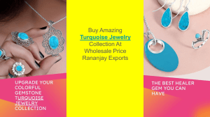 Buy Amazing Turquoise Jewelry Collection At Wholesale Price   Rananjay Exports