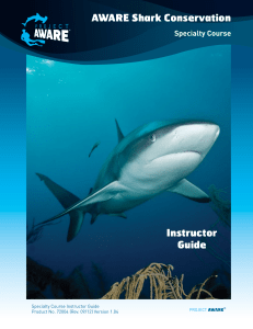 AWARE Shark Conservation Instructor Guide