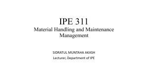 IPE 311- Intro