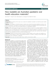 how-readable-are-australian-paediatric-oral-health-education-materials