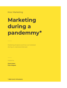 Marketing During a Pandemmy