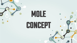 14. Mole Concept