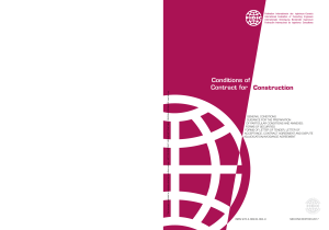 FIDIC CONSTRUCTION CONTRACT 2ND ED 2017