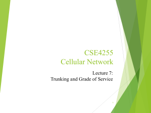 Lecture on Trunking