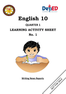 ENGLISH10-Quarter-1-MELC-1