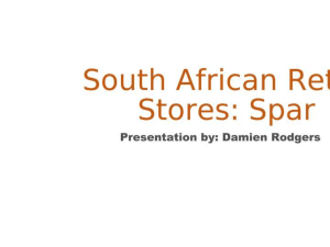 South African Retail Stores