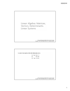 Ch7 Kreyszig Linear Algebra