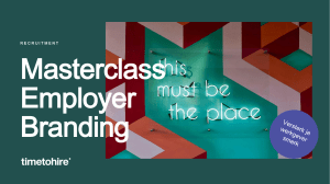 Masterclass Employer Branding