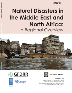 2014 Disasters in Middle East North Africa