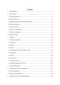 CompTIA A+Core 1 (220-1001) Notes