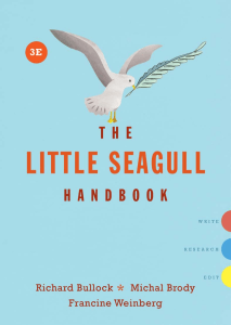 The Little Seagull Handbook by Richard Bullock, Michal Brody, Francine Weinberg (z-lib.org)