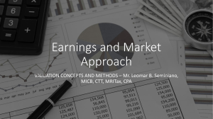 Module 5 - Valuation Concepts and Methods