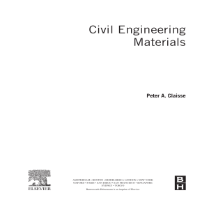 Civil Engineering Materials by Claisse, Peter A 